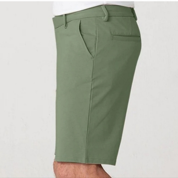 NWT Swet Tailor Everyday Chino Golf Short -Sage Green-Size 30 - Picture 2 of 9